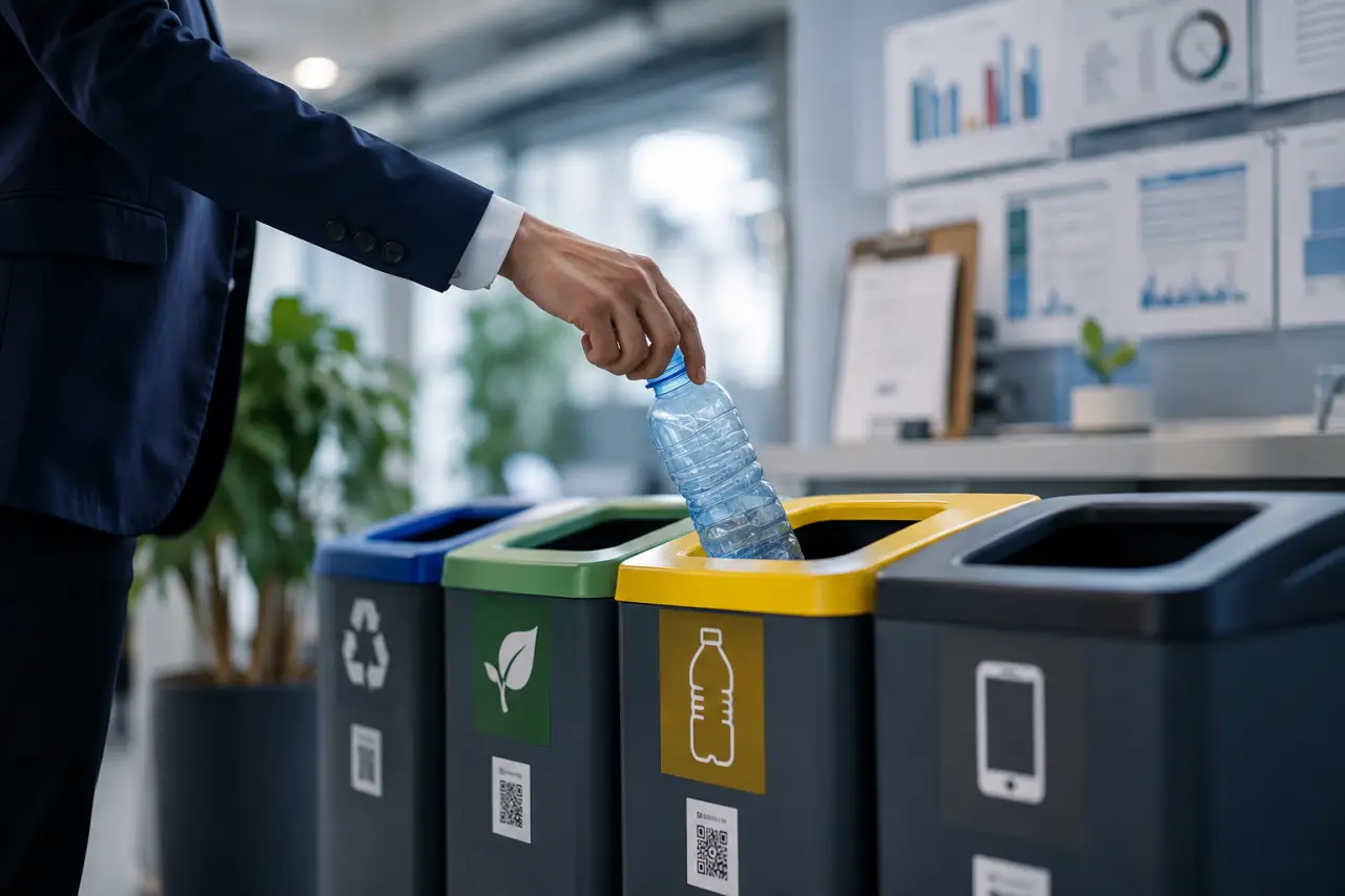 Gestion des déchets en entreprise : trier, tracer et valoriser sans risquer la sanction