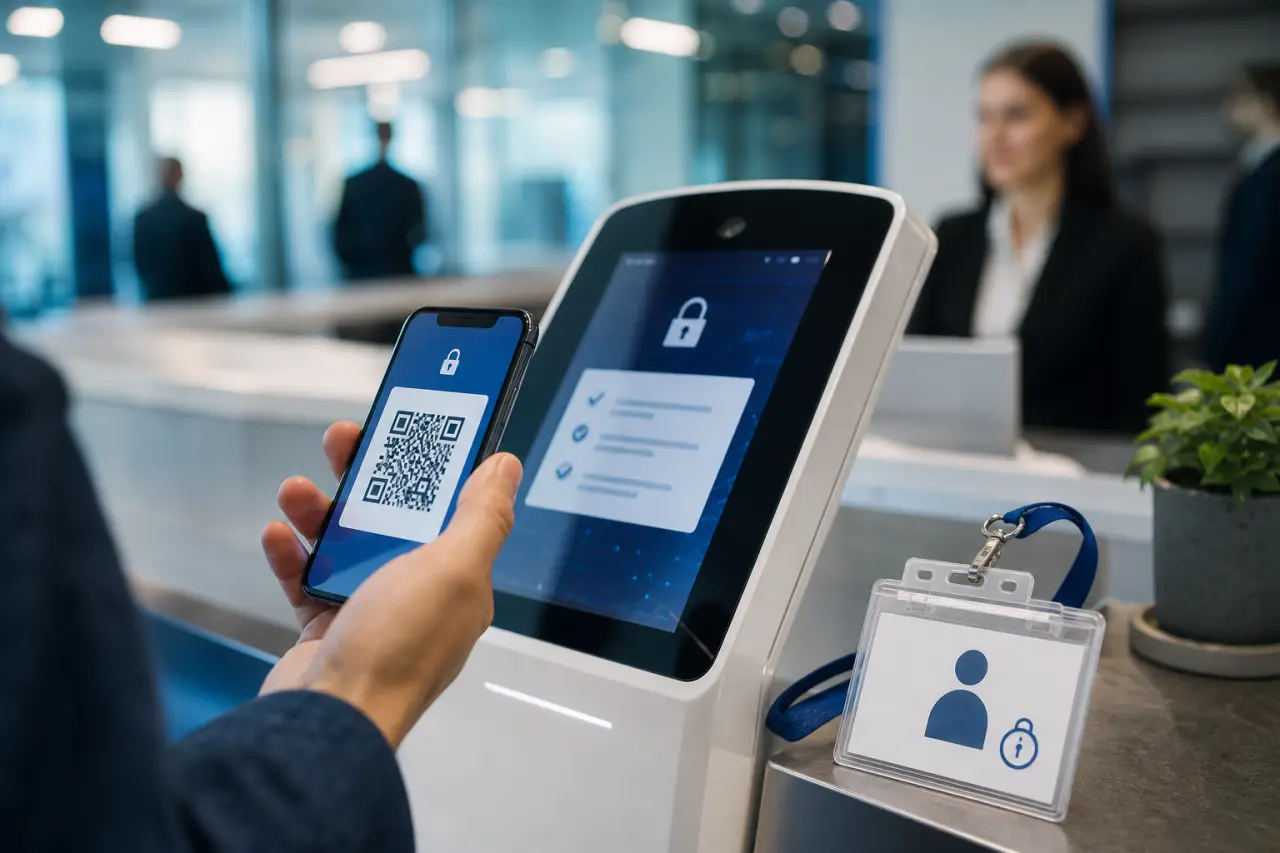 Gestion des visiteurs en entreprise : QR code, RGPD et accès temporaires sans angle mort