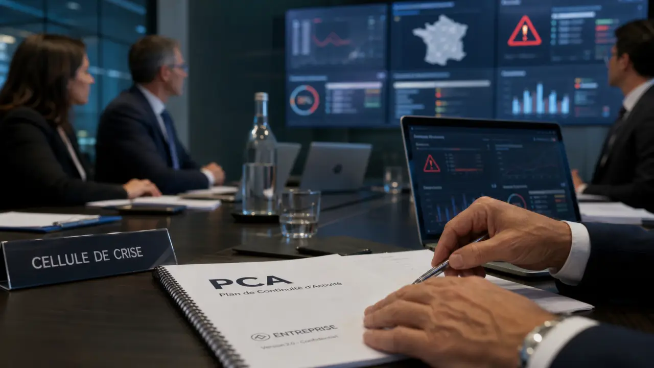 Gestion de crise en entreprise : signaux faibles, cellule de crise et PCA sans improviser